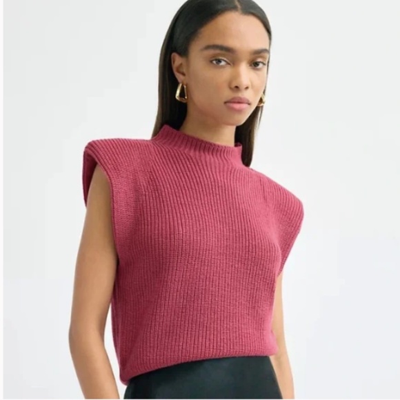 Babaton Hazlitt Merino Wool Sweater Vest - Picture 2 of 7